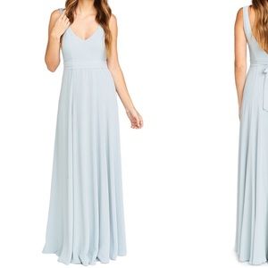 Never worn!! Show me your mumu bridesmaid dress. L